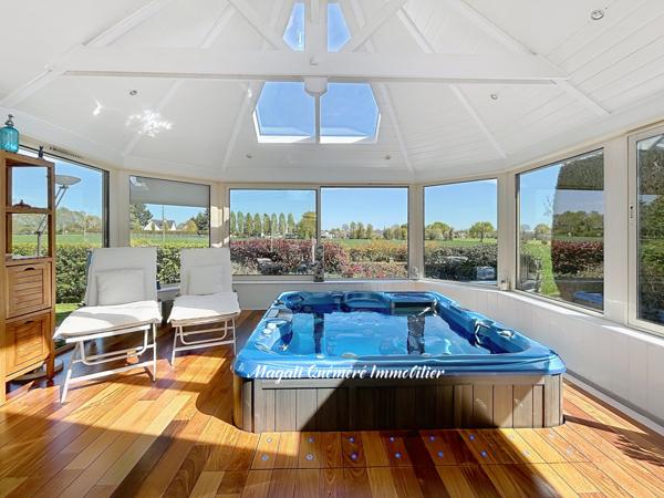 Montfort-sur-Meu (35160) Propriété d'exception aux portes de Montfort sur Meu : maison de 299 m² habitables, 6 chambres, spa, parc de 3