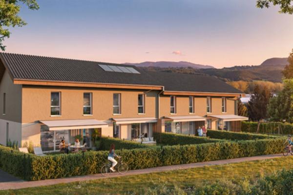 ENTRELACS (ALBENS) – T2 NEUF AVEC JARDIN PRIVATIF ET PARKING