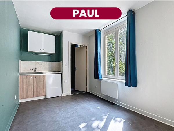 Studio lumineux de 18 m²  -  Idéal investisseur ou étudiant