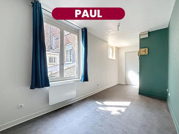 Studio lumineux de 18 m²  -  Idéal investisseur ou étudiant