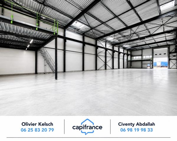 LOCAL INDUSTRIEL NEUF 1 058 M² À LOUER – PONT ROULANT 12,5 T – HSP 12 M – SAINTE-HÉLÈNE-SUR-ISÈRE (73)