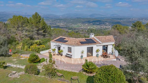 Tourrettes - villa contemporaine avec vue panoramique