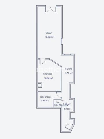 Appartement
         2 pièces
        - 47 m² 155 000 € *