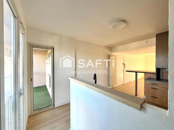 Appartement T3 traversant de 68 m2 - Cave et garage inclus