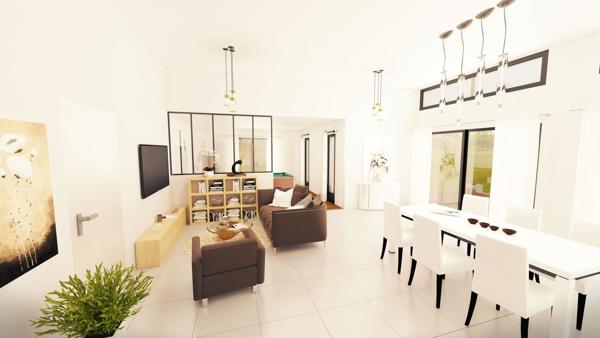 Terrain + Maison à vendre 6 pièces - 140 m²