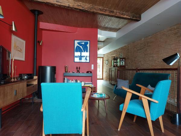 A vendre montauban. Maison de charme atypique, rénovée dans un esprit écologique, 7 pièces MONTAUBAN (82), 200m² habitables, jardin et dépendance