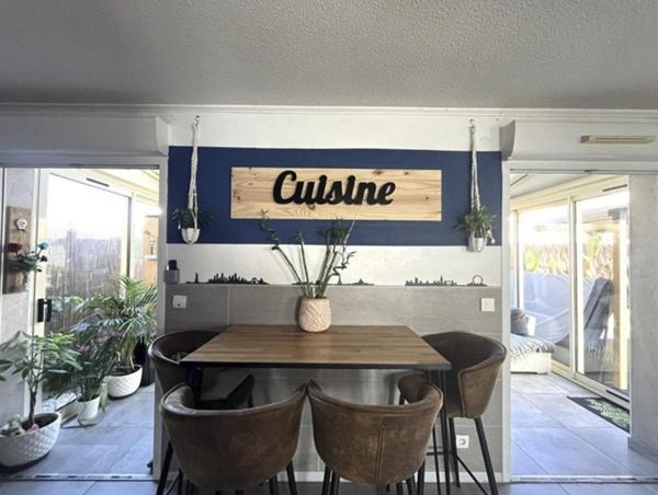 Villa 3 Chambres, Jardin, Véranda et Accès Piscine