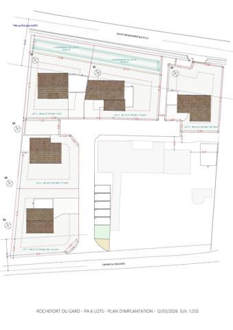 Terrain de 387 m²
