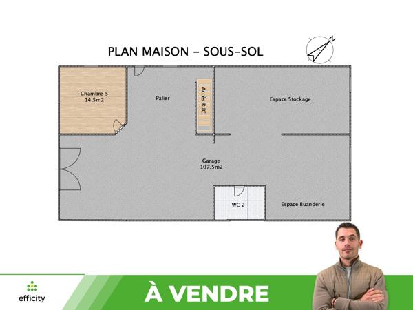 Maison
         6 pièces
        - 128 m² 262 000 € *