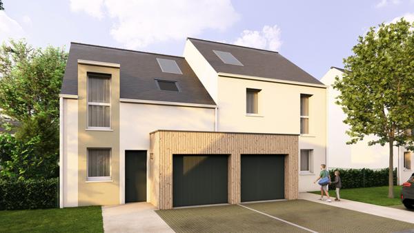 ROUILLON - LES ALLÉES DE LA HALLONNIÈRE - MAISON 4P - JARDIN