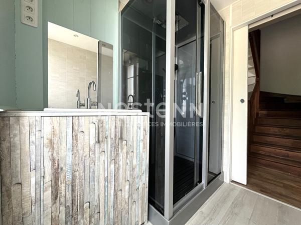 Maison de ville 130 m² bourg d'Elven - 5 chambres - 425 m² de terrain