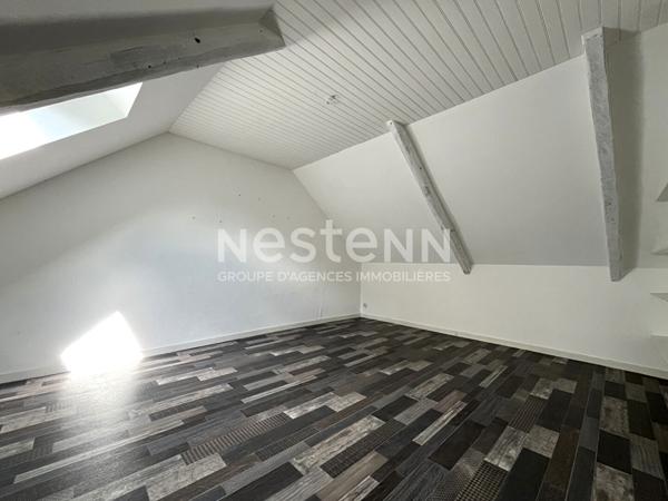 Maison de ville 130 m² bourg d'Elven - 5 chambres - 425 m² de terrain