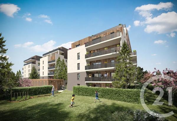 Appartement F2 à vendre  2 pièces - 38,99 m 2   THONON LES BAINS  - 74