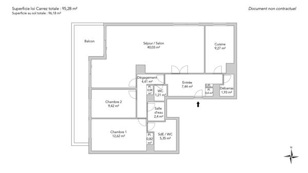 Appartement Neuilly-sur-Seine - ÎLE DE LA JATTE