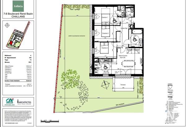 Appartement à vendre 4 pièces 82 m² Challans