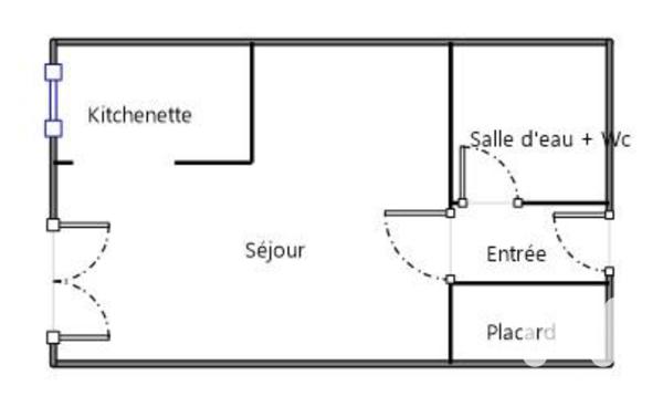 Studio à vendre 27 m² Pau