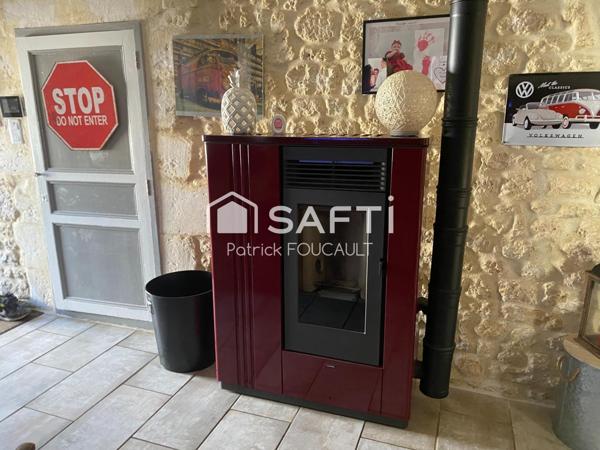 Maison rénovée + piscine 9X4 sur parcelle 905m2