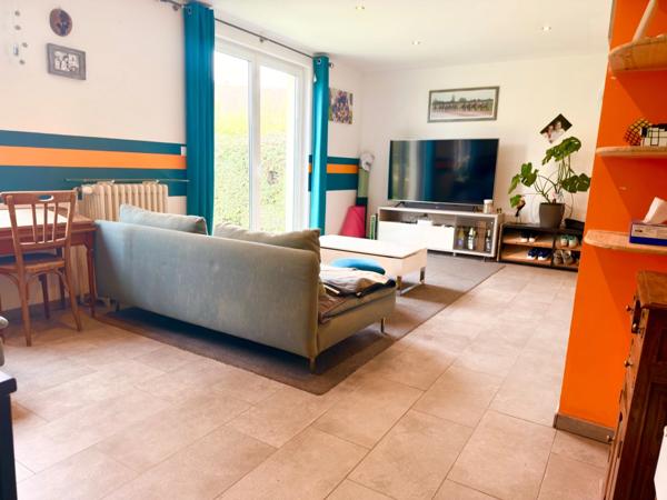 Maison à vendre 3 pièces, 70m², SENLIS (60), Maison individuelle plain pied – Sous-sol total – Jardin 600 m² – Centre-ville à pied