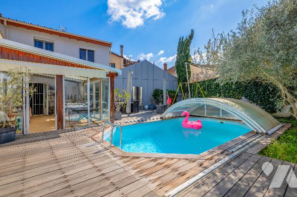 Maison 5 pièces – 168 m² – Piscine – Garage – Terrasse – Annexe – Villeurbanne