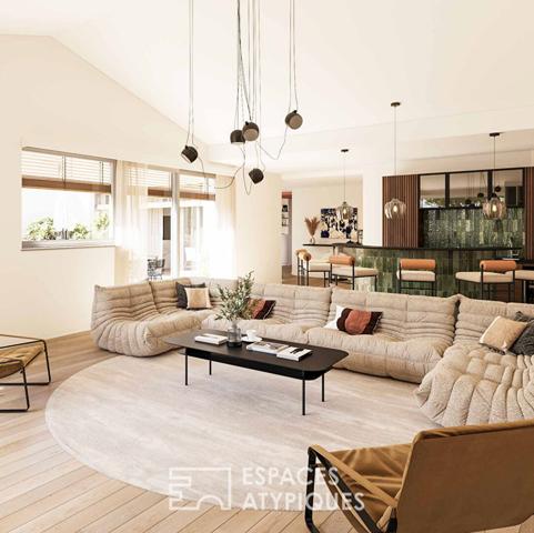 Elégance singulière d’un ensemble immobilier en coeur de village