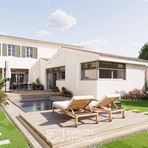 Elégance singulière d’un ensemble immobilier en coeur de village