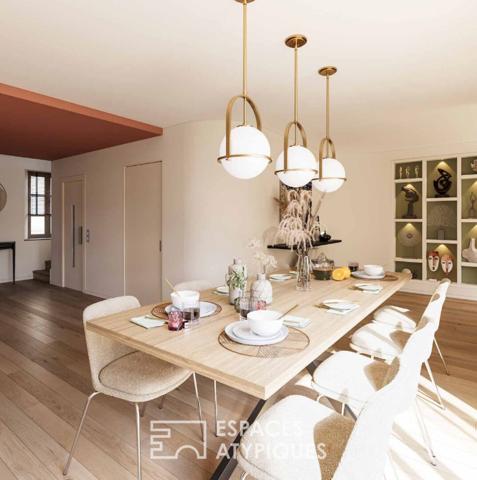 Elégance singulière d’un ensemble immobilier en coeur de village