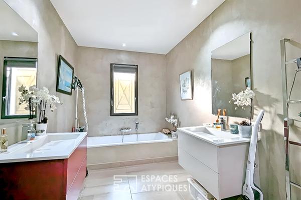 Villa contemporaine de plain pied