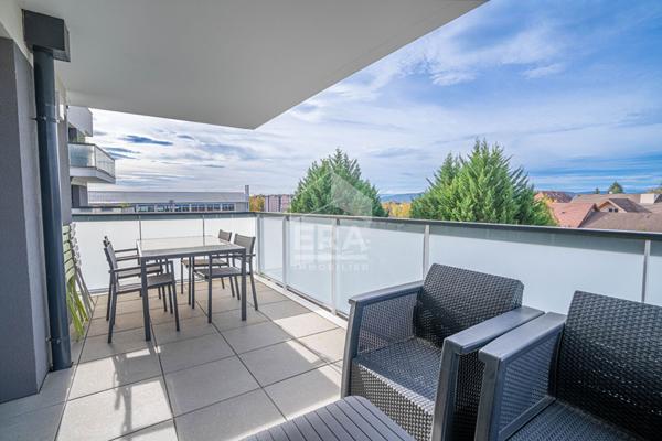 À vendre - Superbe appartement T4 contemporain avec vue montagnes - Annecy - CAVE ET DOUBLE GARAGE INCLUS