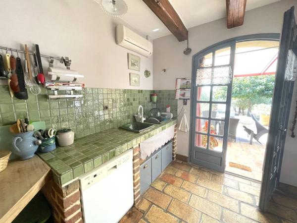 TORNAC - ANDUZE - GARD - MAISON - 3 CHAMBRES - PISCINE - SOUS-SOL - GARAGE -