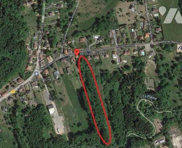 VENTE TERRAIN env 1 ha dont 2600 m2 constructible