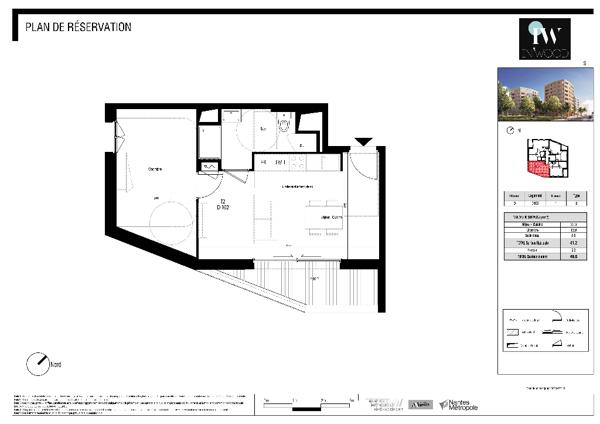 CARQUEFOU - LE MOULIN DE CLOUET - MAISON LOT 3