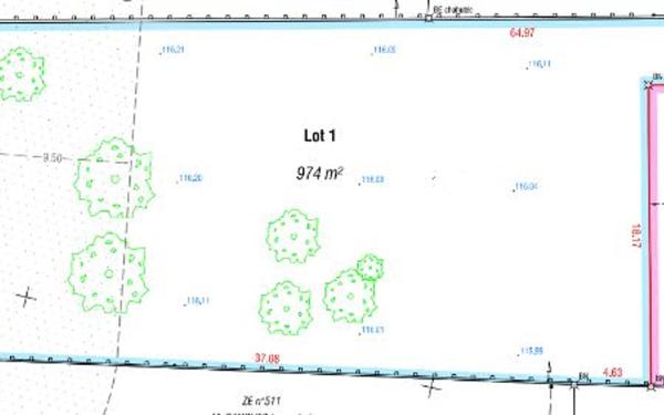 Terrain à vendre    Ormes