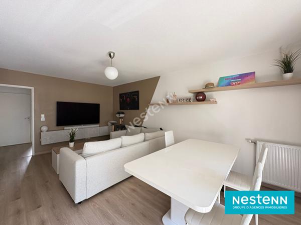 Appartement de type 3 de 65.44m2 avec terrasse et garage fermé situé à Vaulx-en-Velin la Soie