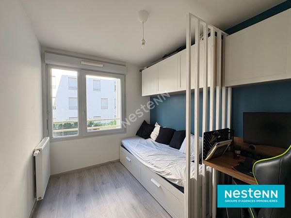 Appartement de type 3 de 65.44m2 avec terrasse et garage fermé situé à Vaulx-en-Velin la Soie