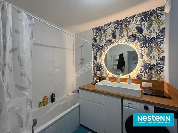 Appartement de type 3 de 65.44m2 avec terrasse et garage fermé situé à Vaulx-en-Velin la Soie