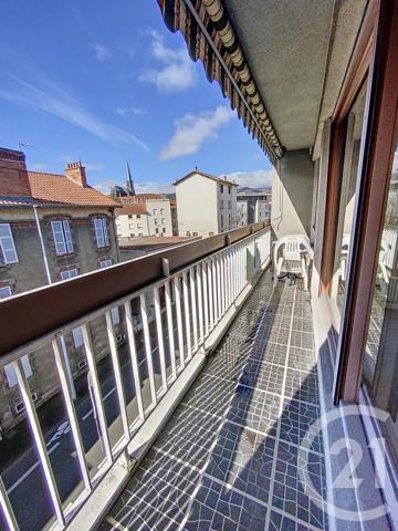 Appartement F1 à vendre  1 pièce - 27,52 m 2   CLERMONT FERRAND  - 63