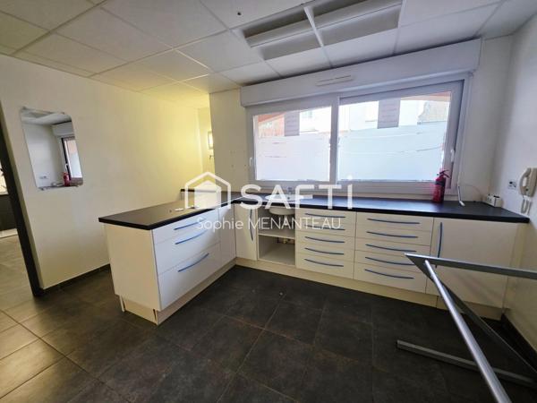 Centre ville, 60 m2 modulables, parking et cave