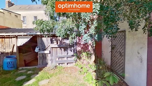 EXCLUSIVITE OPTIMHOME – Maison rénovée en hyper centre de Redon (113 m² +jardin + double garage)