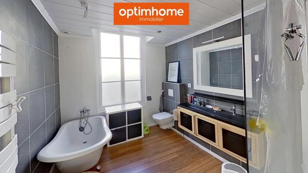 EXCLUSIVITE OPTIMHOME – Maison rénovée en hyper centre de Redon (113 m² +jardin + double garage)