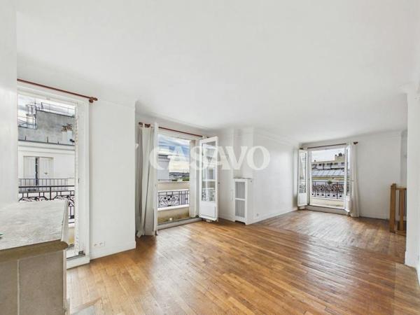 Vente Appartement 6 pièces de 123m² - 75016 Paris