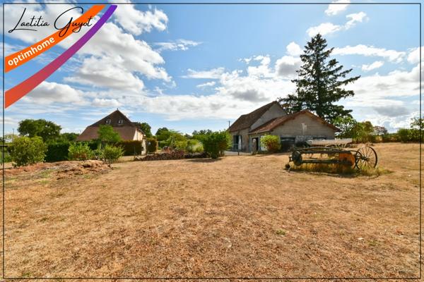 Longère bourbonnaise avec dépendances et 3 900 m² de terrain – Coulandon