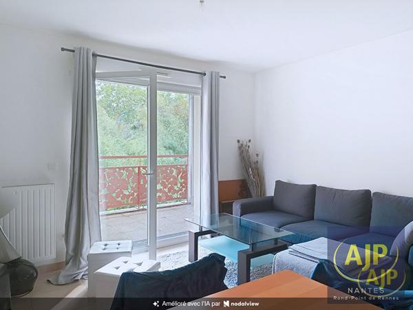 Appartement à vendre Nantes - 2 pièces, 43m² avec 1 chambre(s) à 170 000€ - AJP Immobilier Nantes Rond-Point de Rennes