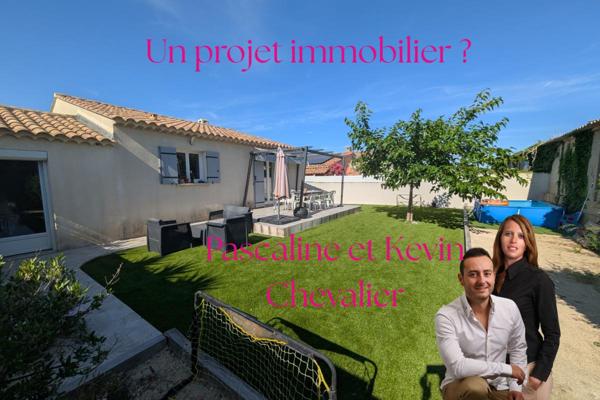 Châteauneuf les Martigues Villa de plain-pied contemporaine au calme et sans vis-à-vis