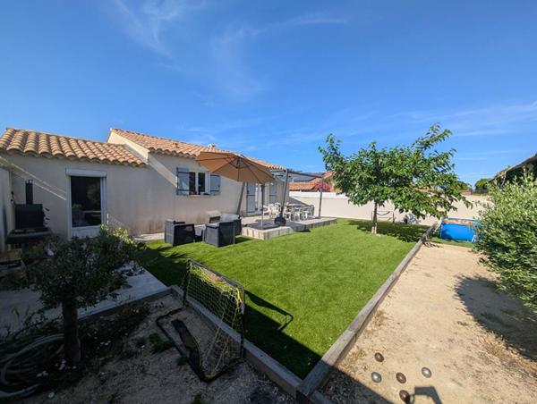 Châteauneuf les Martigues Villa de plain-pied contemporaine au calme et sans vis-à-vis