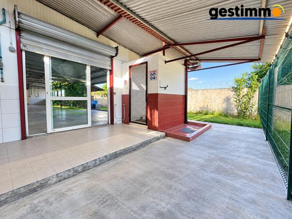 MACOURIA - Ensemble immobilier professionnel sur 2 936 m2 avec maison T4 et 483 m2 de locaux Professionnel en Zone Artisanale de Soula