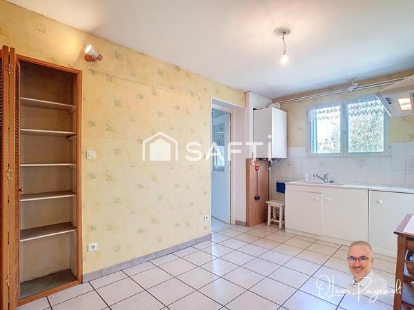 Maison avec jardin et garage, aux portes de Lyon