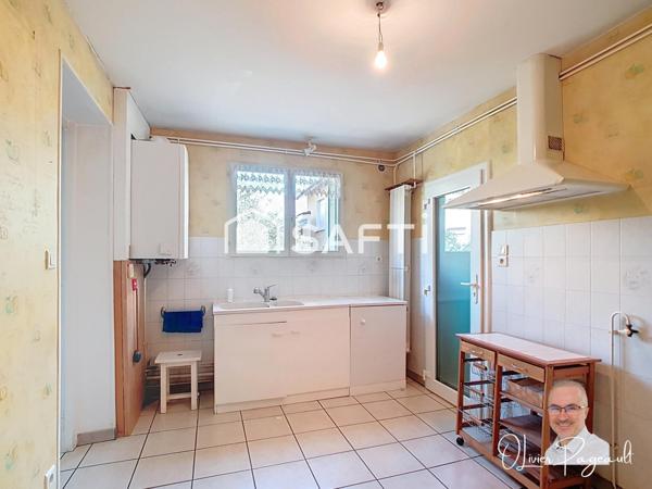 Maison avec jardin et garage, aux portes de Lyon