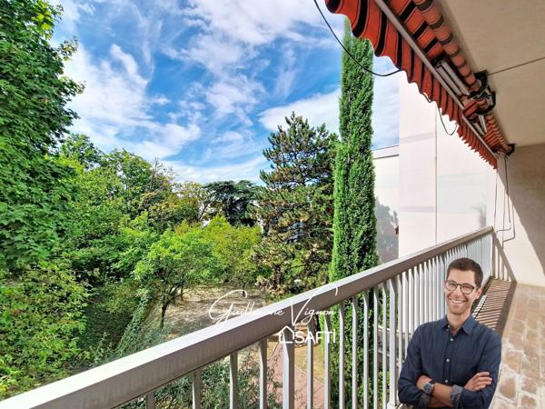 T3 lumineux avec terrasse dans résidence arborée
