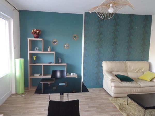 Bel appartement meublé, 2 pièces sur Vire