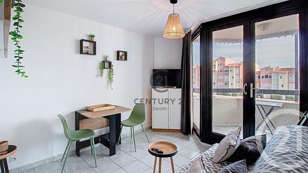 Appartement F1 Bis à vendre  2 pièces - 23,37 m2 LE BARCARES - 66